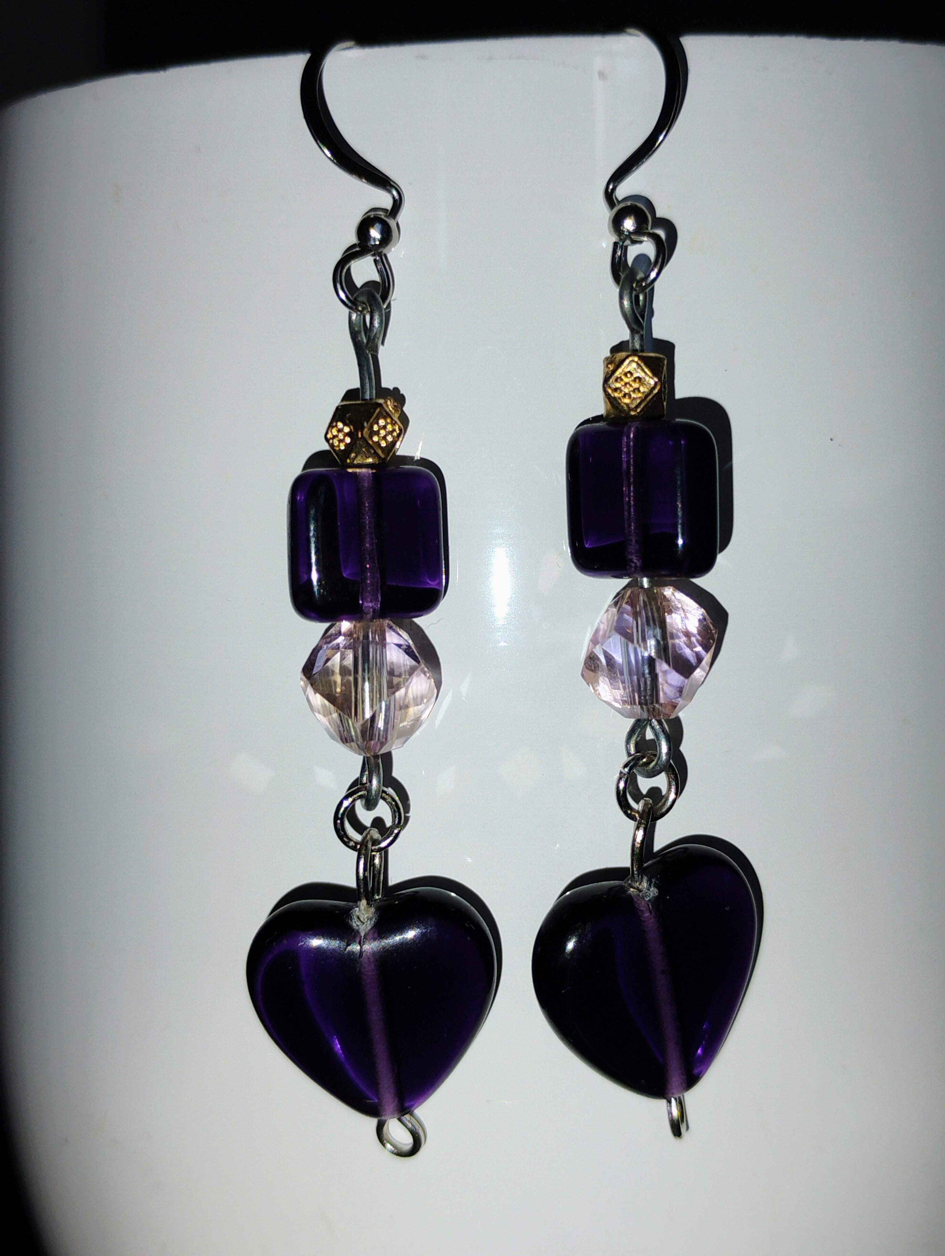 Purple Rain Hearts